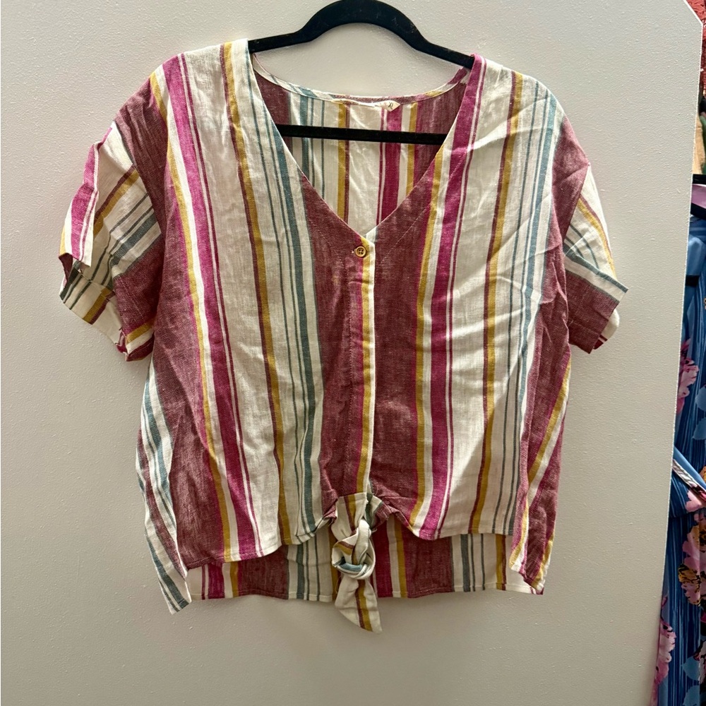 Large striped blouse!.